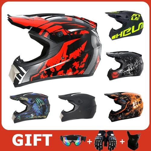 Youth kids motocross - motocross, helmet